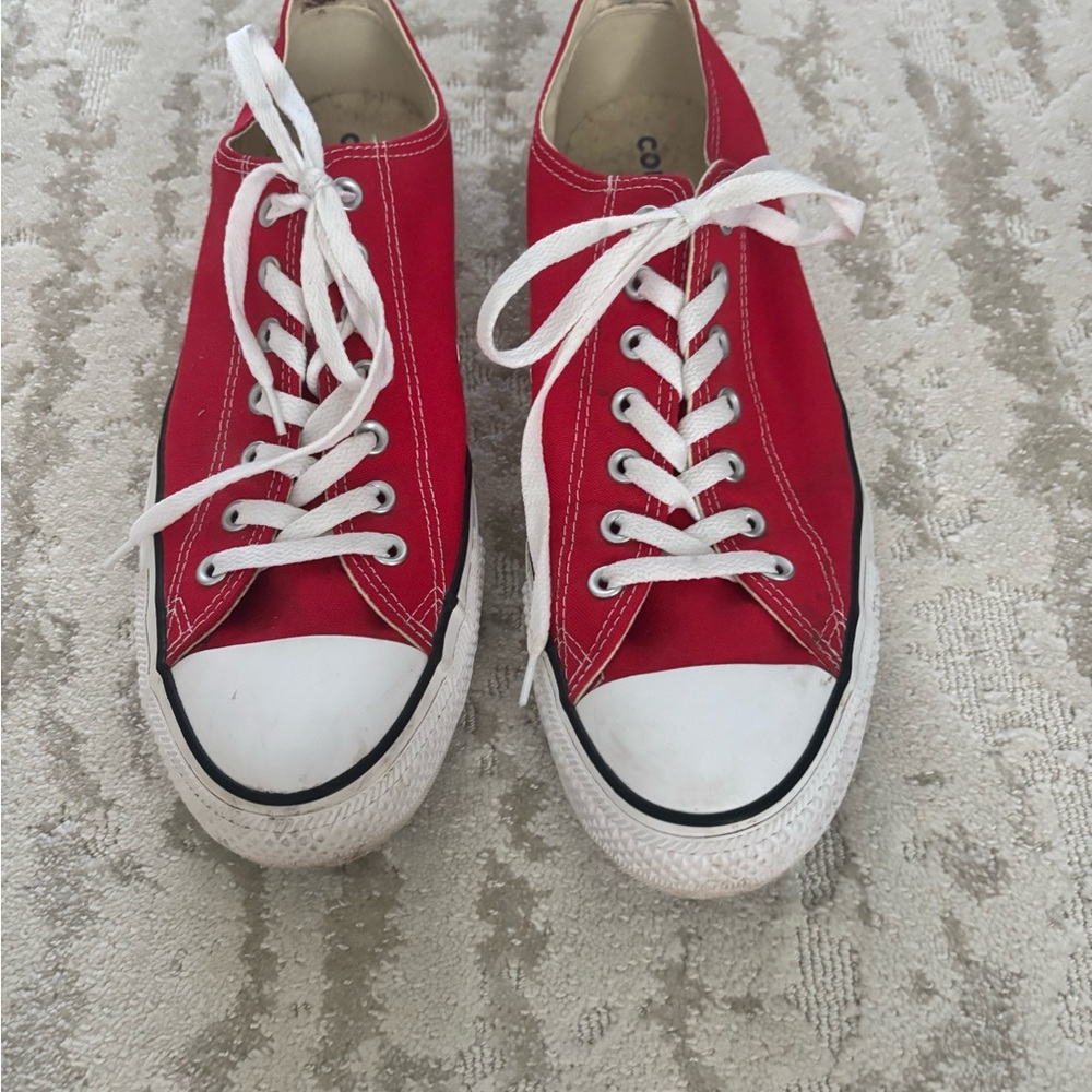 Converse Red All Star Sneakers